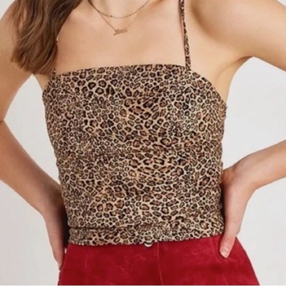 Urban Outfitters leopard top